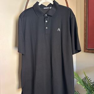 ASHWORTH Black Polo XL